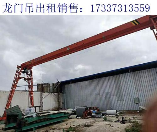 山东枣庄75吨龙门吊厂家 龙门吊司机具备的条件