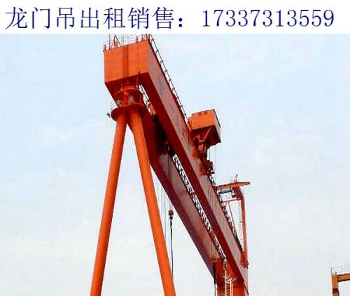 山东临沂75吨龙门吊厂家 关于龙门吊润滑油的检查