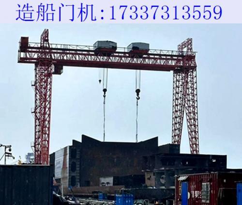 陕西渭南造船门机生产厂家 造船龙门吊的工作原理