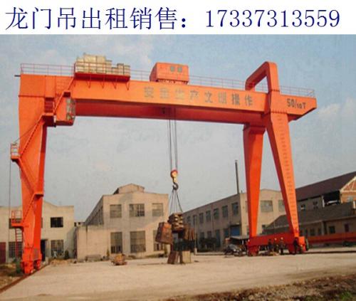 陕西榆林车间龙门吊的典型行业应用场景
